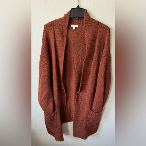 BP Orange Cardigan - M
